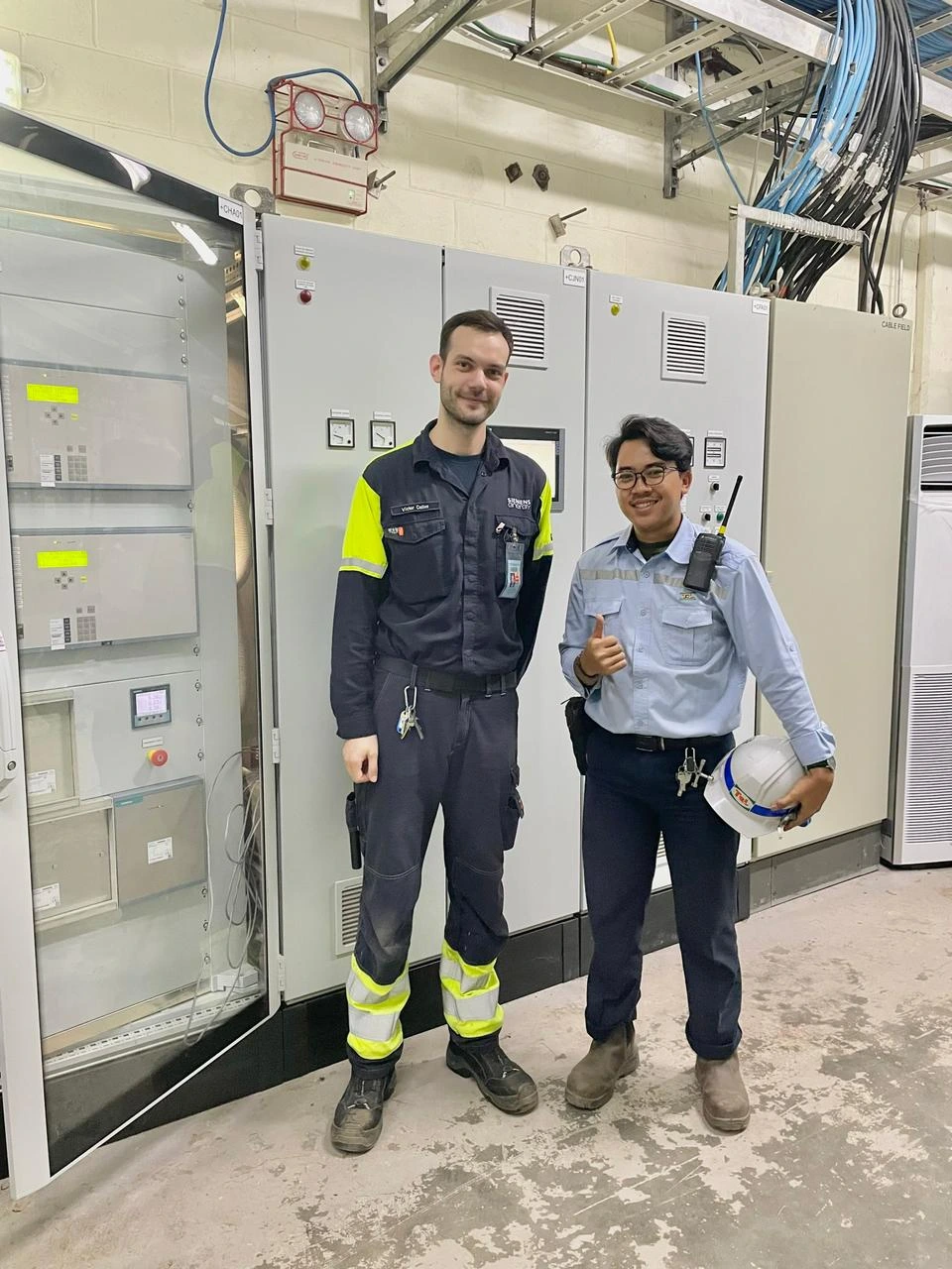 Imas dengan teknisi VFD