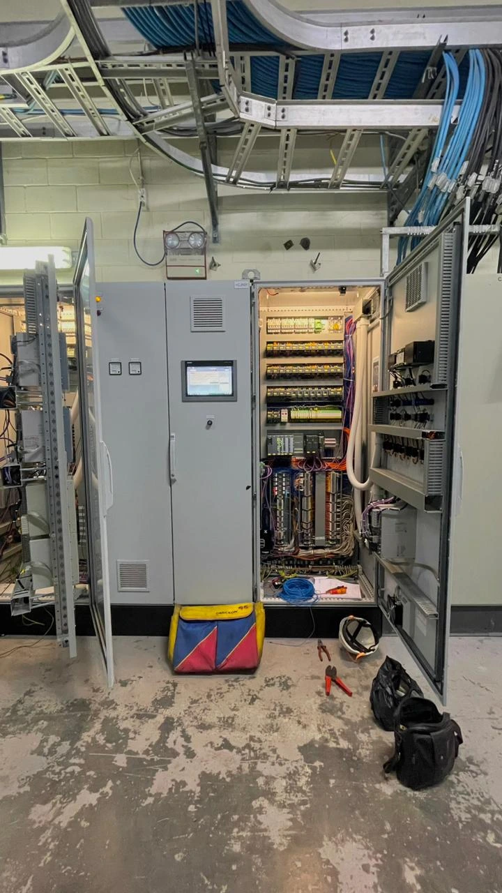 Control panel wiring